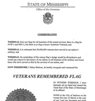Mississippi State Commendation